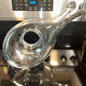 Lenox Artistic Clear Glass Decanter